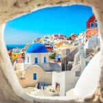 Πίνακας Τετράγωνος SANTORINI CHURCH 3