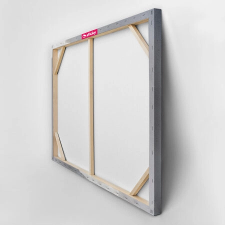 OUTLET Πίνακας σε καμβά SIMPLY WHITE 100cm x 65cm - OUTLET Sticky 4