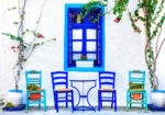 Πινακας σε καμβά TAVERN IN KOS 4