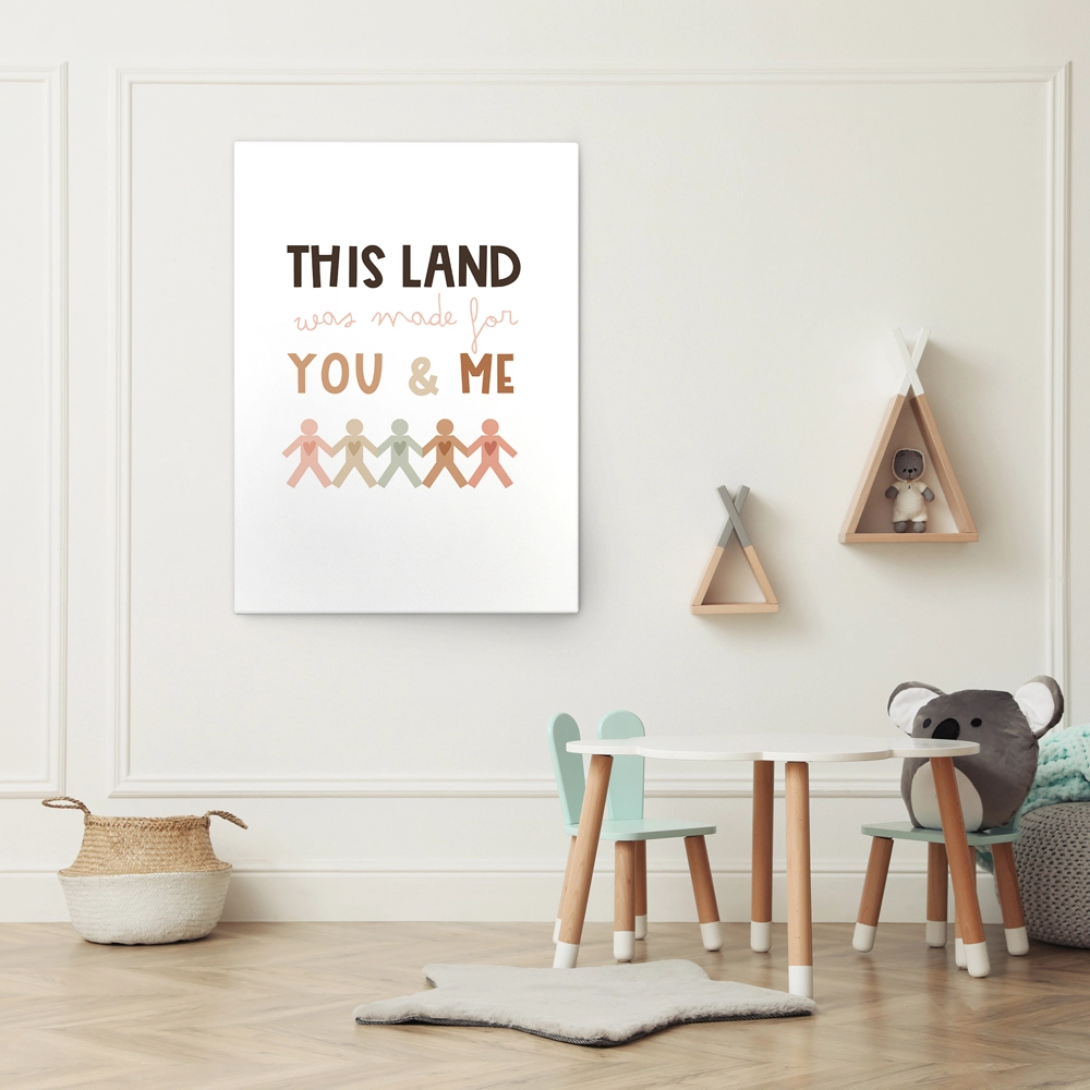 Πινακας σε καμβά THIS LAND
