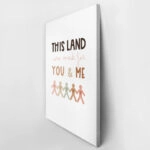 Πινακας σε καμβά THIS LAND