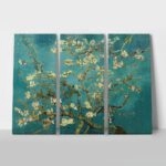 Τρίπτυχος Πινακας VAN GOGH ALMOND BLOSSOM