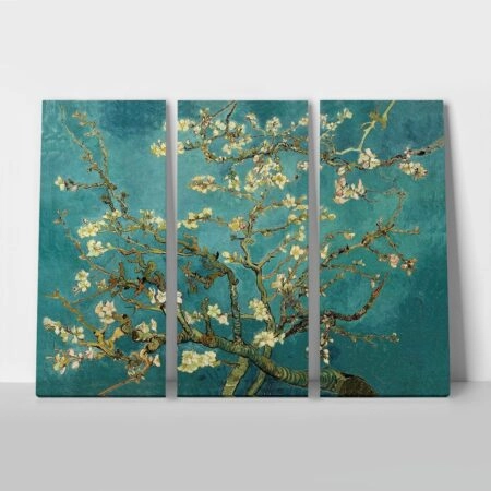 Τρίπτυχος Πινακας VAN GOGH ALMOND BLOSSOM - Vincent Van Gogh Sticky 1