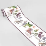 Μπορντούρα τοίχου WATERCOLOR CUTE DRAGONS