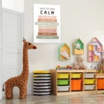 Πινακας σε καμβά WAYS TO STAY CALM