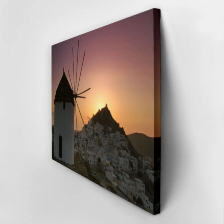 Πινακας σε καμβά WINDMILLS IN IOS 2 - Πινακες σε καμβα Sticky 2