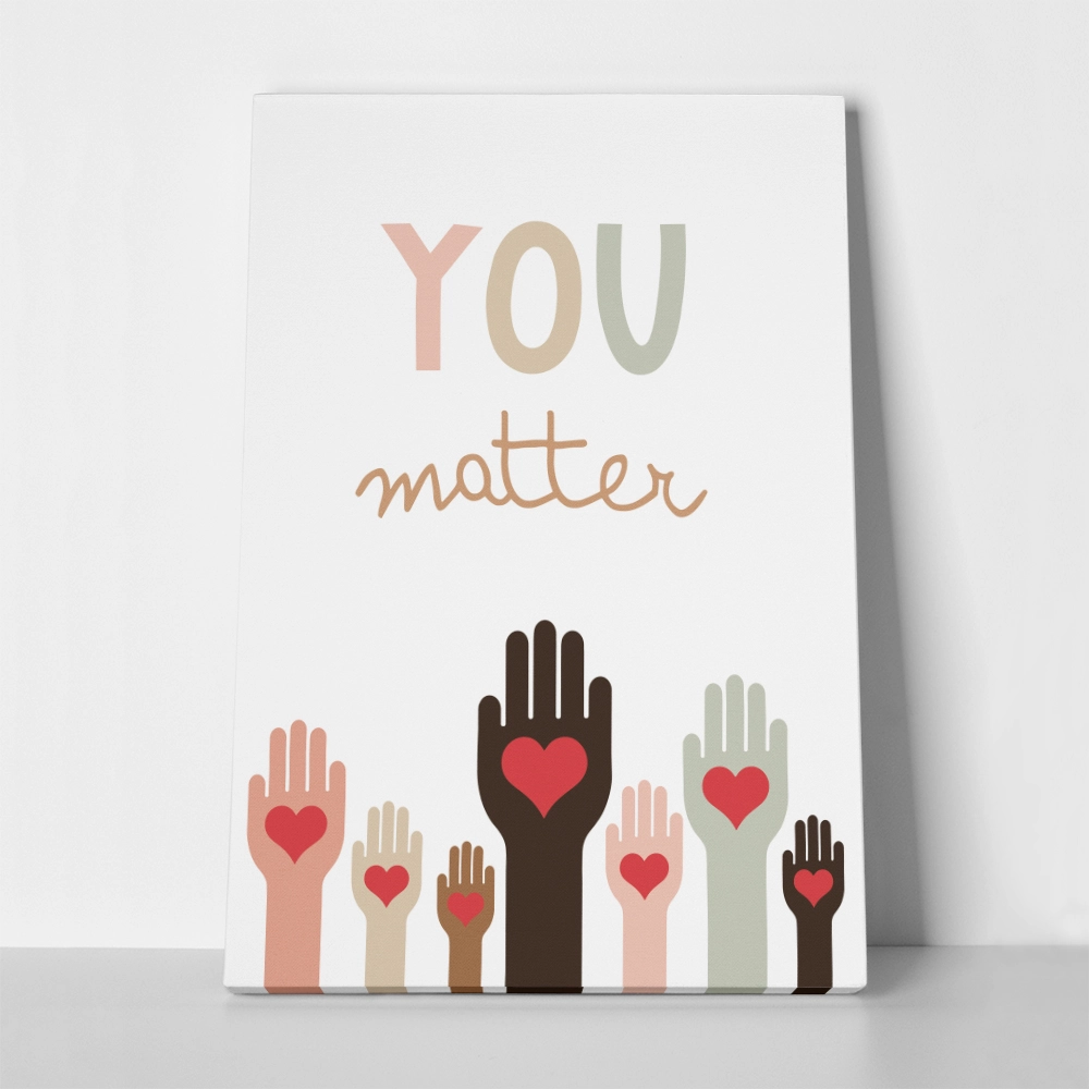 Πινακας σε καμβά YOU MATTER