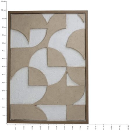 Διακοσμητικό Τοίχου ArteLibre Φυσικό Χαρτί 50x4x70cm - Διακοσμητικά Τοίχου Sticky 4