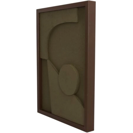 Διακοσμητικό Τοίχου ArteLibre Πράσινο Χαρτί 30x3x40cm - Διακοσμητικά Τοίχου Sticky 1