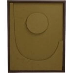 Διακοσμητικό Τοίχου ArteLibre Πράσινο Χαρτί 40x3x50cm