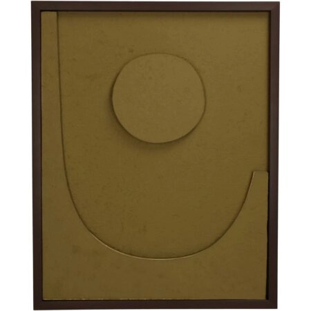 Διακοσμητικό Τοίχου ArteLibre Πράσινο Χαρτί 40x3x50cm - Διακοσμητικά Τοίχου