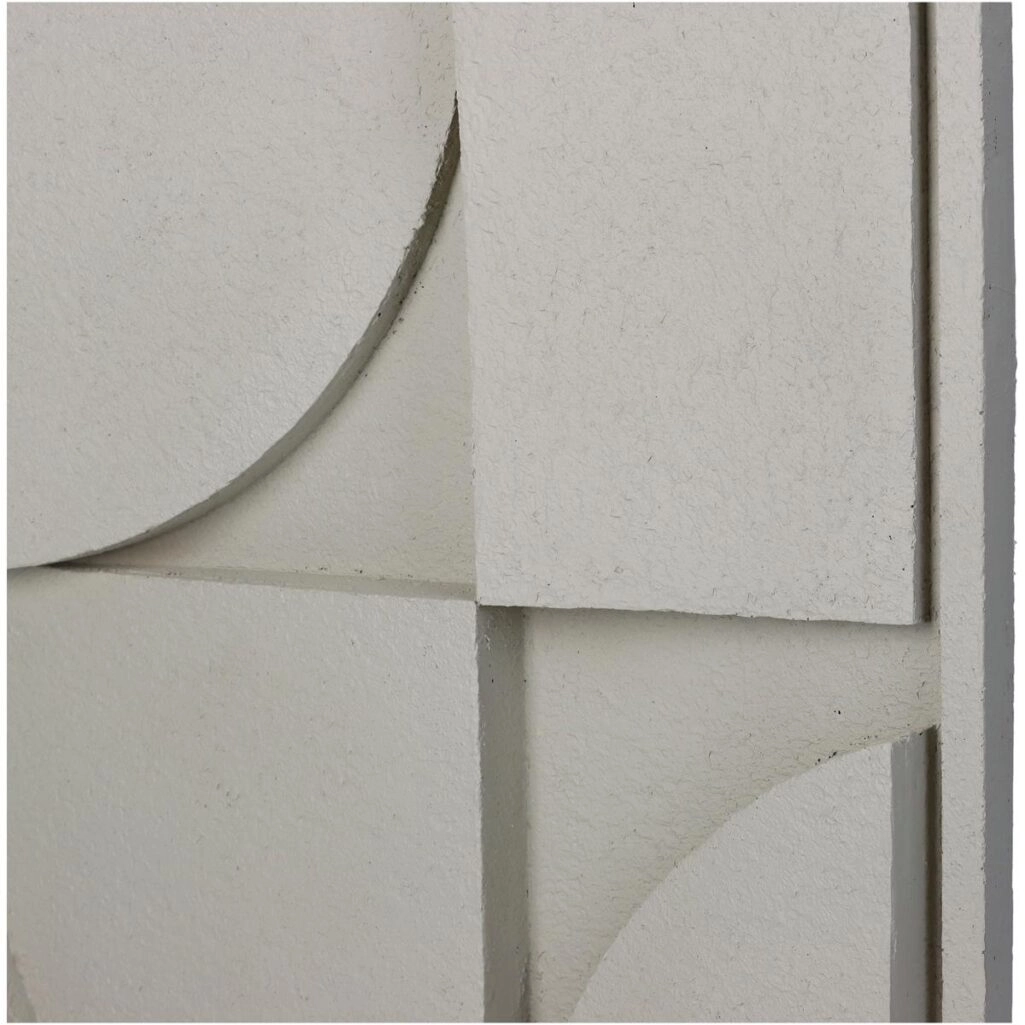 Διακοσμητικό Τοίχου ArteLibre Μπεζ Polyresin 29.5x3.5x39.5cm
