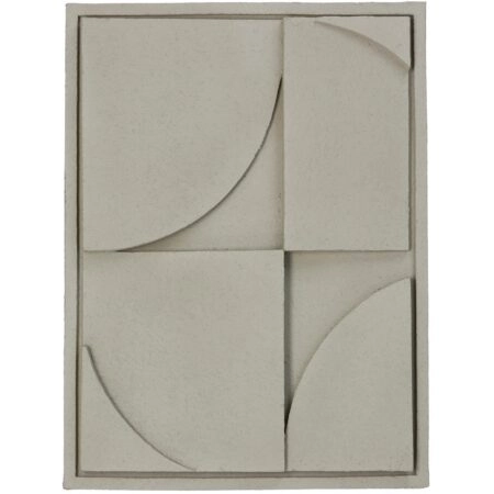 Διακοσμητικό Τοίχου ArteLibre Μπεζ Polyresin 29.5x3.5x39.5cm - Διακοσμητικά Τοίχου