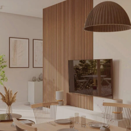 Διακοσμητικό panel τοίχου με 3D πηχακια 07 RESIDENCE πλατος 12.2cm x υψος 2.90m CLASSIC OAK - Πανελ τοίχου με 3D πηχάκια Sticky 6