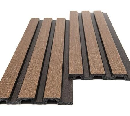 Διακοσμητικό panel τοίχου με 3D πηχακια 11 PIANO πλατος 12.2cm x υψος 2.90m GOLDEN OAK/D.BROWN - Πανελ τοίχου με 3D πηχάκια Sticky 1