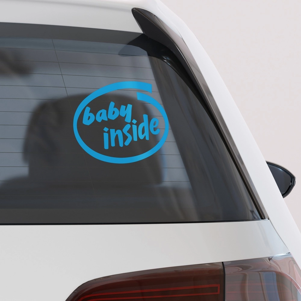 Αυτοκολλητο Αυτοκινητου BABY INSIDE