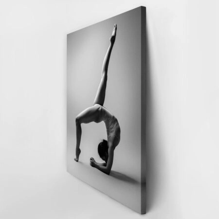 Πινακας σε καμβά BLACK AND WHITE STRETCHING - Αθληματα και Χομπυ Sticky 3