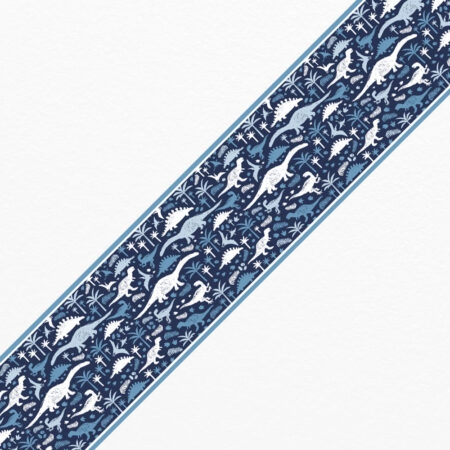 Μπορντούρα τοίχου BLUE DINOSAUR SKETCH - Παιδικες μπορντουρες Sticky 1