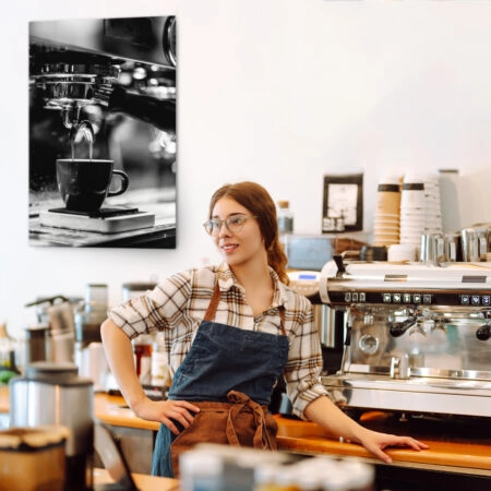 Πινακας σε καμβά CUP OF ESPRESSO - Food and Drink