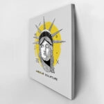 Πίνακας Τετράγωνος GEOMETRIC STATUE OF LIBERTY