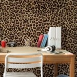 Αυτοκόλλητη Ταπετσαρία τοίχου LEOPARD PATTERN