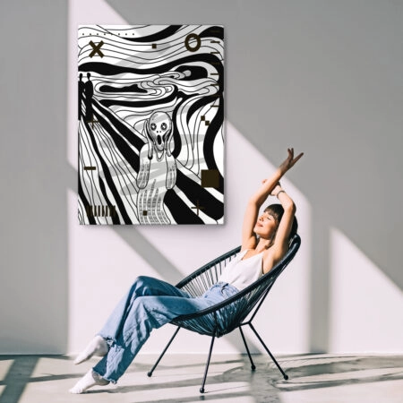 Πινακας σε καμβά MODERN SCREAM - Edvard Munch