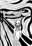 Πινακας σε καμβά MODERN SCREAM