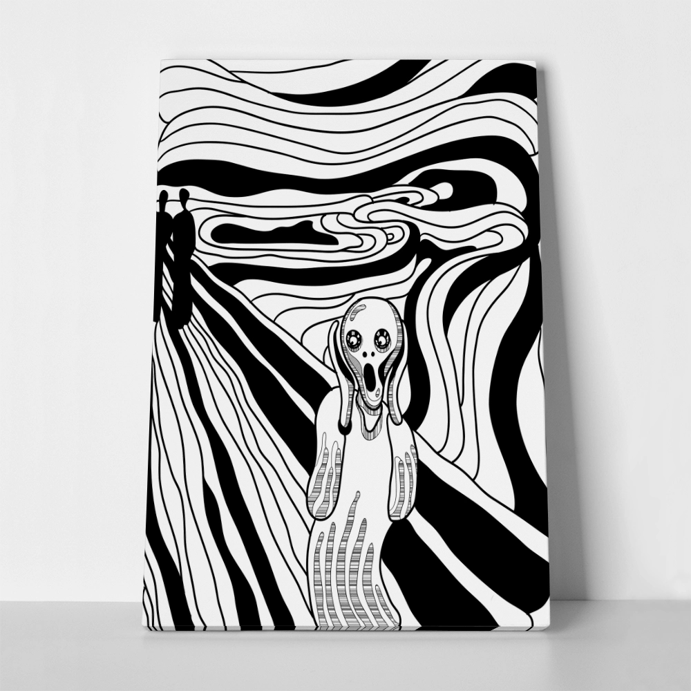 Πινακας σε καμβά MODERN SCREAM