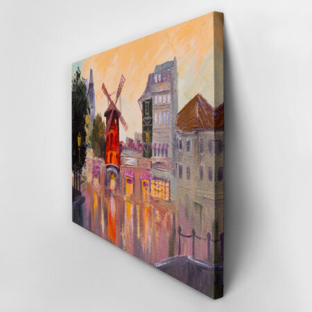 Πινακας σε καμβά MOULIN ROUGE PAINTING - Παρισι Sticky 3