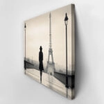 Πινακας σε καμβά WOMAN IN PARIS