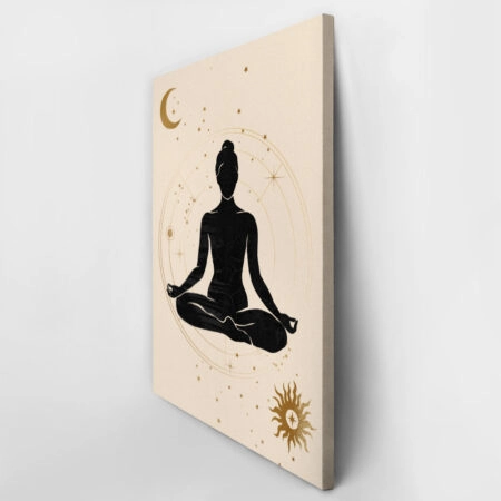 Πινακας σε καμβά YOGA ASTROLOGY - Πορτραιτα και Φιγουρες Sticky 3
