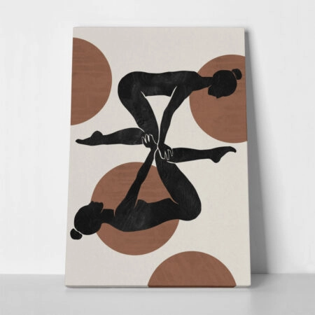 Πινακας σε καμβά YOGA BALANCE - Πορτραιτα και Φιγουρες Sticky 1