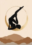 Πινακας σε καμβά YOGA ESOTERIC ART