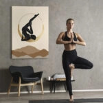 Πινακας σε καμβά YOGA ESOTERIC ART