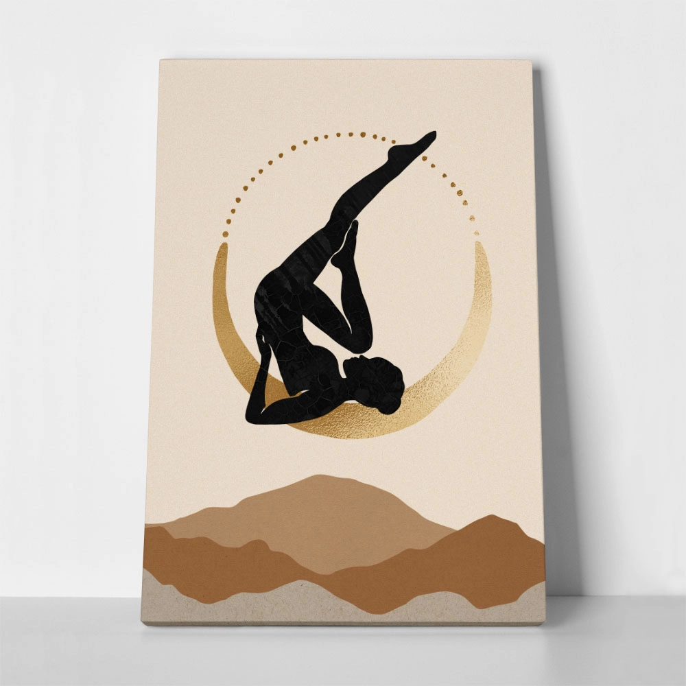Πινακας σε καμβά YOGA ESOTERIC ART