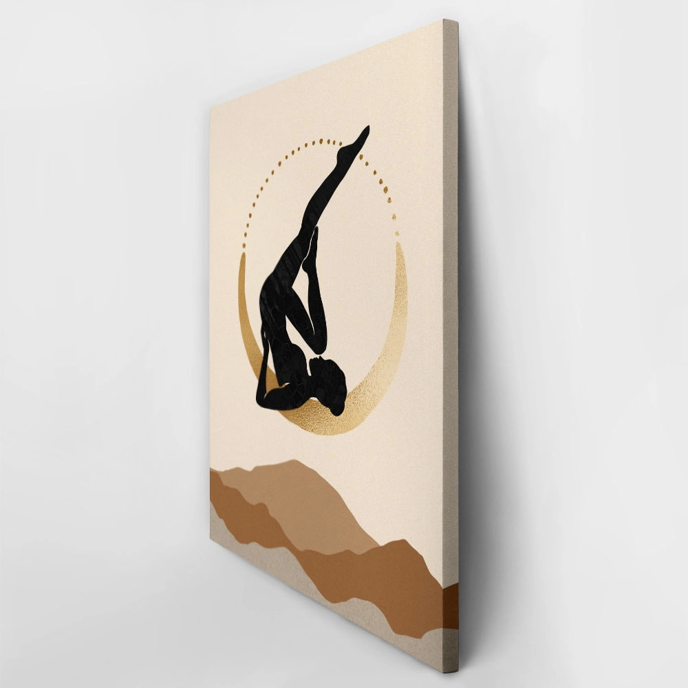 Πινακας σε καμβά YOGA ESOTERIC ART