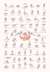 Πινακας σε καμβά YOGA POSES LEVEL 3