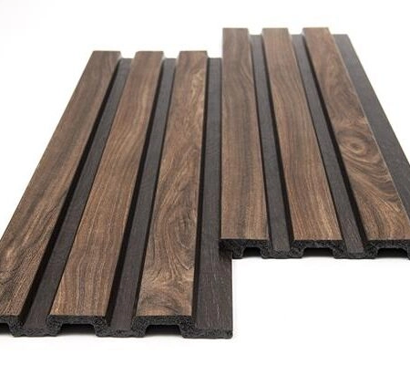 Διακοσμητικό panel τοίχου με 3D πηχακια 54 PIANO πλατος 12.2cm x υψος 2.90m WALNUT/DARK BROWN - Πανελ τοίχου με 3D πηχάκια Sticky 1