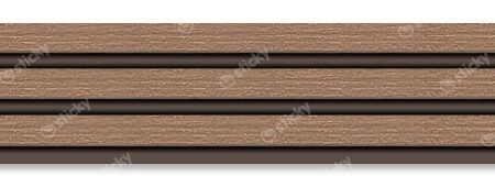Διακοσμητικό panel τοίχου με 3D πηχακια 11 PIANO πλατος 12.2cm x υψος 2.90m GOLDEN OAK/D.BROWN - Πανελ τοίχου με 3D πηχάκια Sticky 6