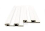 Διακοσμητικό panel τοίχου με 3D πηχακια 01 RESIDENCE πλατος 12.2cm x υψος 2.90m WHITE