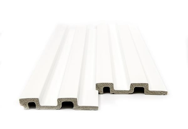 Διακοσμητικό panel τοίχου με 3D πηχακια 01 RESIDENCE πλατος 12.2cm x υψος 2.90m WHITE