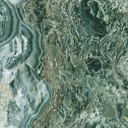 PVC Panel τοιχου 122cm x 280cm x 2,8mm ONYX GREEN 901 -  Sticky 1