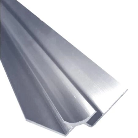 ΠΡΟΦΙΛ ΑΛΟΥΜΙΝΙΟΥ ΕΣΩΤΕΡΙΚΗ ΓΩΝΙΑ Ν03 12mm ΓΙΑ PVC Panel τοιχου - 