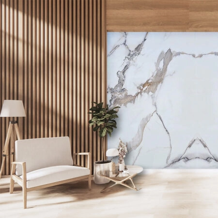 PVC Panel τοιχου 122cm x 280cm x 2,8mm CALACATTA GOLD 104 - 
