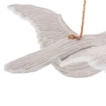 HANGING WALL DECORATION SEAGULL HM4301 ALBASIA WOOD IN WHITEWASH 65x40x16-96H cm
