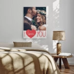 Πίνακας σε καμβά I LOVE YOU COUPLE