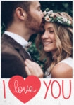 Πίνακας σε καμβά I LOVE YOU COUPLE