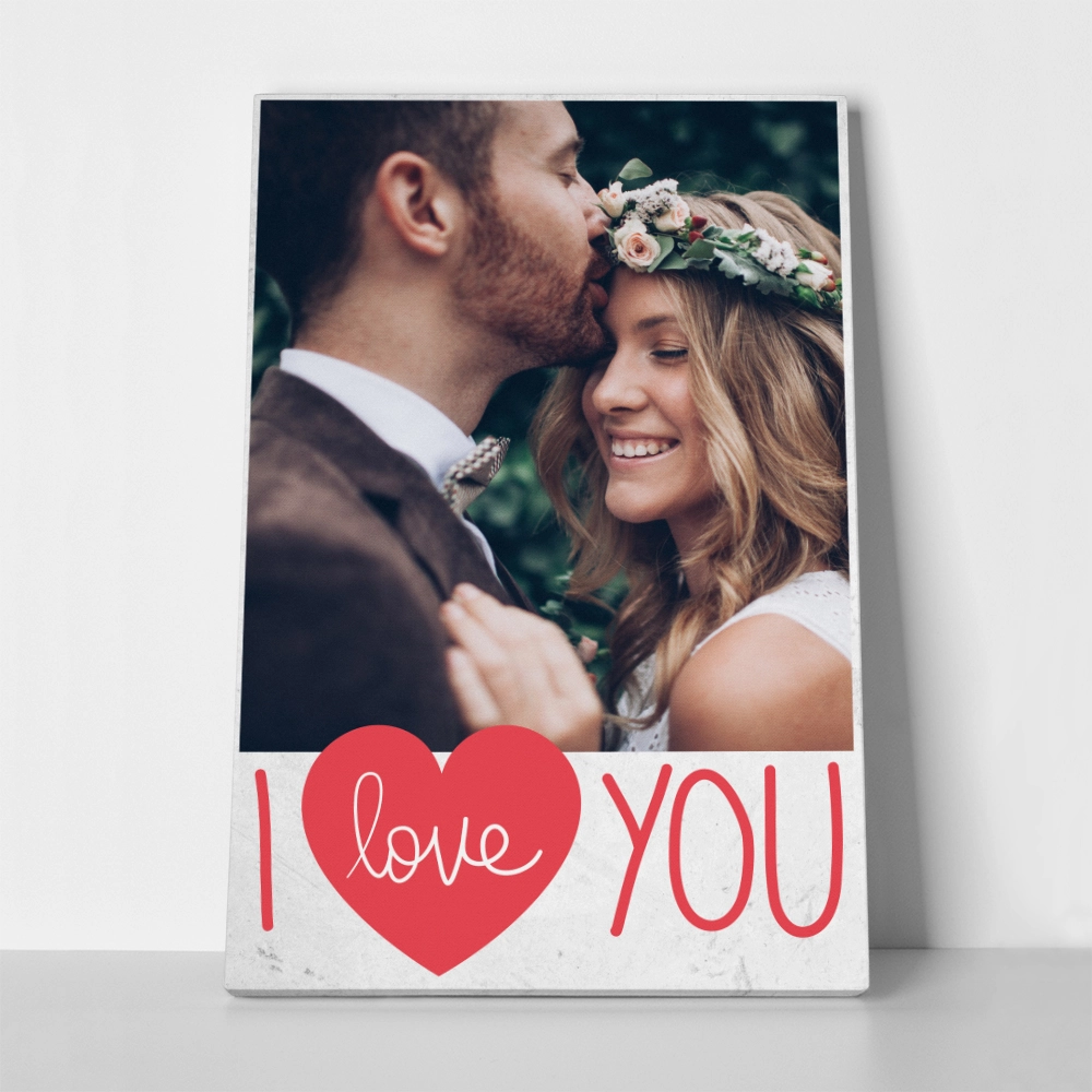 Πίνακας σε καμβά I LOVE YOU COUPLE