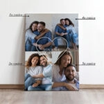 Πινακας σε καμβά YOU AND ME HEART