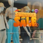 Αυτοκoλλητο Εκπτωσεων 3D SUMMER SALE